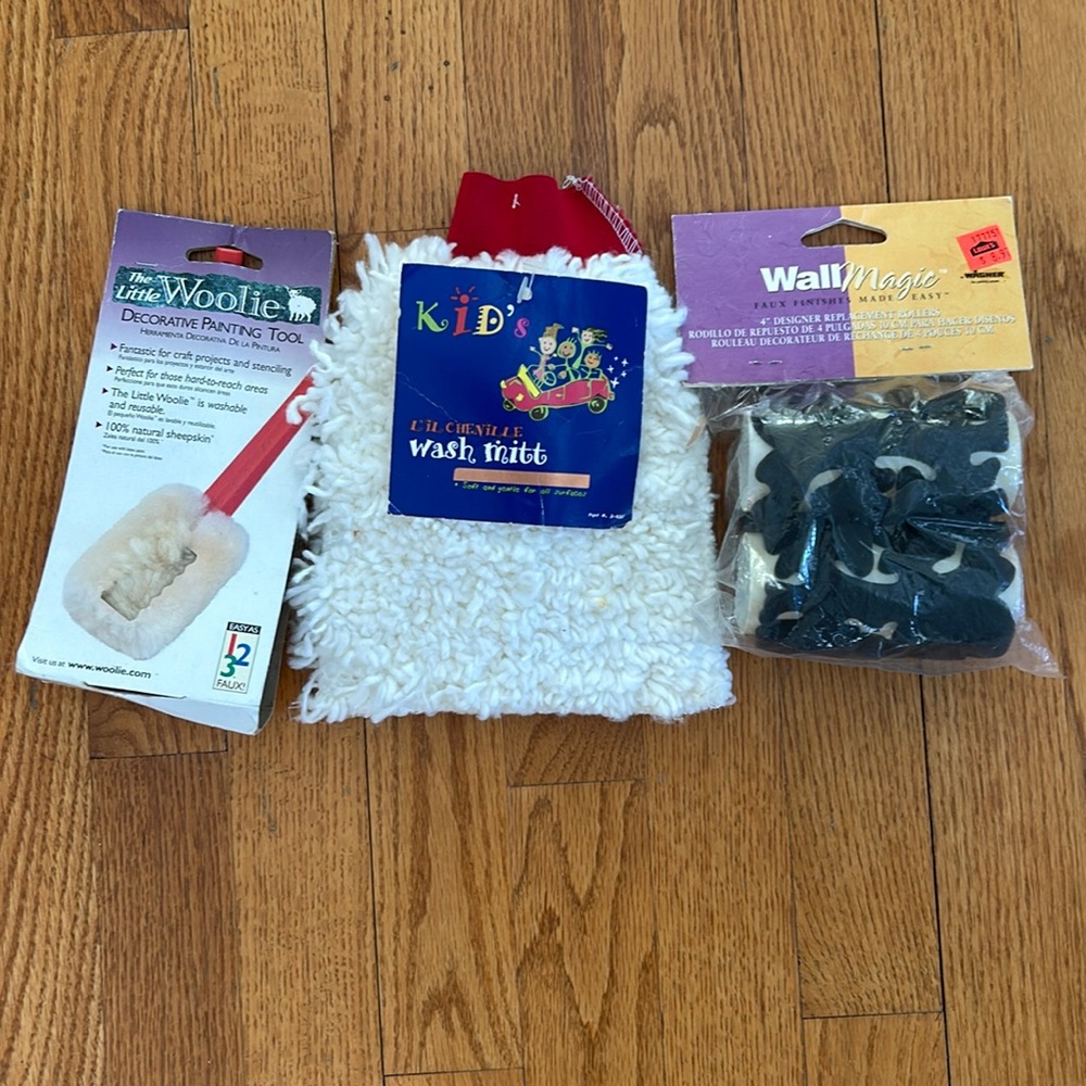 Faux finish paint tools